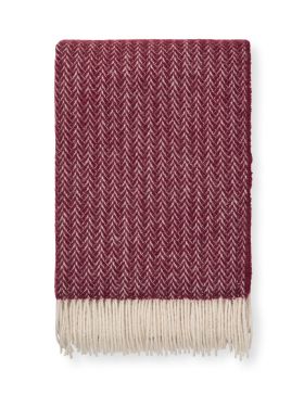 Hope pläd från Ukraina Mörkröd