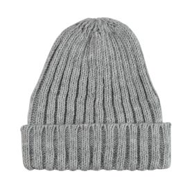 Turn Up Reflective Hat Grå