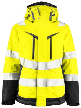 6449 FUNKTIONSJACKA FODRAD DAM EN ISO 20471 KLASS 2/3 Gul