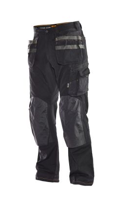 2164 Hantverksbyxa Stretch svart