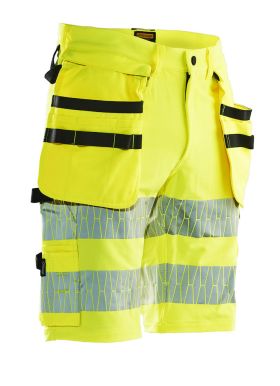 2296 Hantverksshorts Stretch Varsel Gul