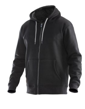 5155 Hoodie Vintage Fodrad svart/mörkgrå