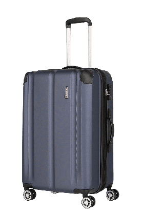 Travelite City Trolley M expandable blå