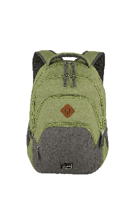 Travelite Backpack Melange gr”nt gr†tt