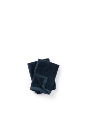 Birch towels midnight blue