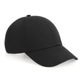 6-panel keps av ekologisk bomull Black