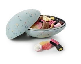 Flower garden påskägg metall