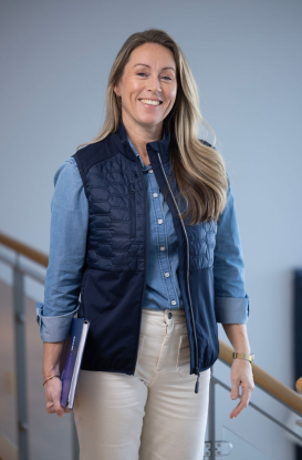 iwear Hafjell vest, women  Blå