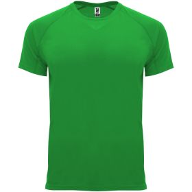 Bahrain kortärmad funktions T-shirt för barn Ormbunkegrön