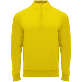 Epiro långärmad sweatshirt med kvartslång dragkedja för barn Gul