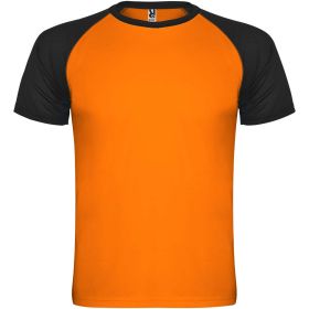 Indianapolis kortärmad sport-T-shirt för barn Fluor Orange
