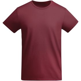Breda kortärmad T-shirt ekologisk bomull barn Lila