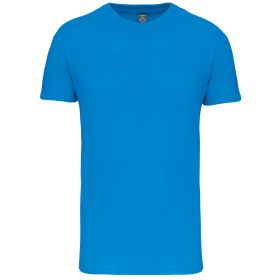 Herr Bio150IC T-shirt med Rund Hals Tropical Blue