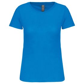 Dam Bio150IC T-shirt med Rund Hals Tropical Blue