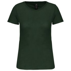 Dam Bio150IC T-shirt med Rund Hals Forest Green