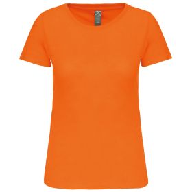 Dam Bio150IC T-shirt med Rund Hals Orange
