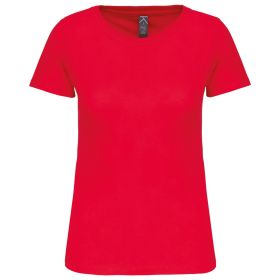 Dam Bio150IC T-shirt med Rund Hals Red