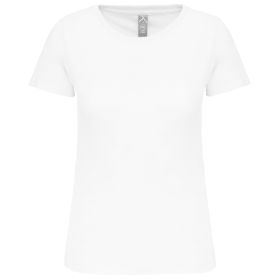 Dam Bio150IC T-shirt med Rund Hals White