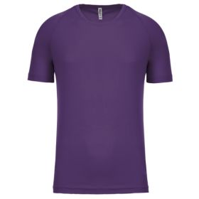 Sport kortärmad T-shirt för herr Violet