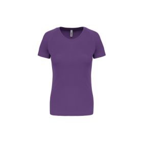 Sport kortärmad T-shirt för dam Violet