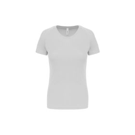 Sport kortärmad T-shirt för dam Vit