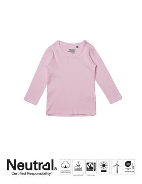 Baby T-shirt med långa ärmar Rosa