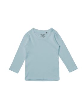 Baby T-shirt med långa ärmar Ljusblå