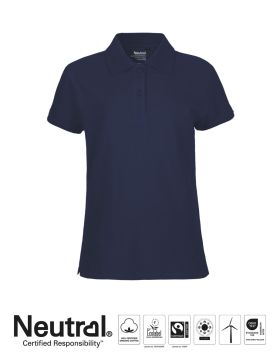 Dam Classic Piké Polo Marinblå