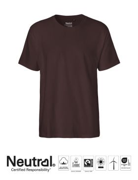 Herr Classic T-shirt Brun