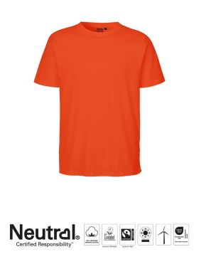 Unisex Regular T-shirt Orange