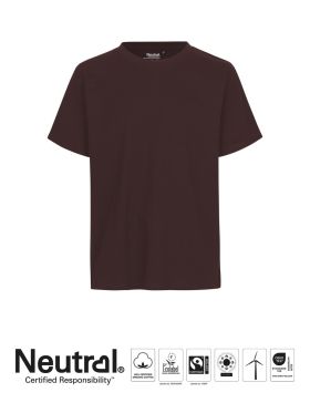 Unisex Regular T-shirt Brun