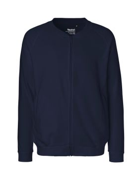 Unisex Sweatshirtjacka Marinblå