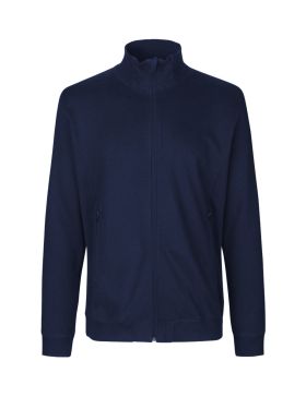 Jakke med høy hals Marinblå
