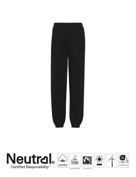 Unisex Sweatpants w. Elastic Cuff Svart