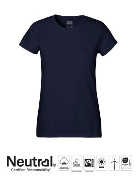 Dam Classic T-shirt Marinblå
