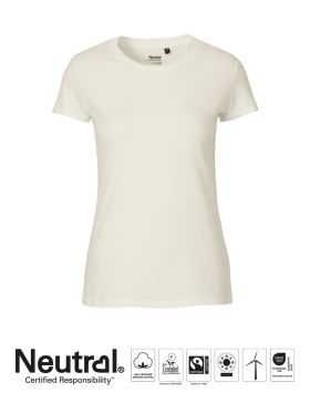 Dam Fitted T-shirt Natur