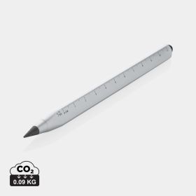 Eon multifunktionell infinity-penna RCS återvunnen aluminium Silver