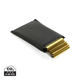 Solra nödfilt i RCS-återvunnen RPET-ficka