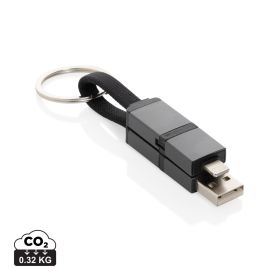 Terra återvunnen aluminium 4 i 1 60W snabbladdningskabel