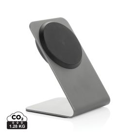 Terra aluminium 15W magnetisk trådlös telefonställ för mobil