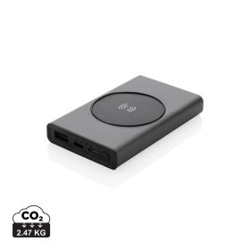 Terra 5.000mAh/5W trådlös powerbank RCS återvunnen aluminium
