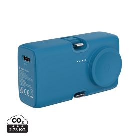 Urban Vitamin San Diego 20W PD powerbank i RCS plast Blå