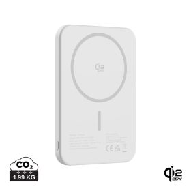 Urban Vitamin Pomona 5000 mAh Qi2.2 25W magnetisk powerbank Silver