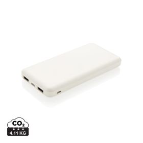 High Density 10.000 mAh powerbank i fickformat Vit