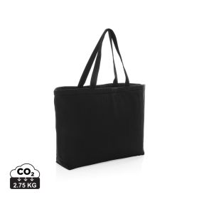 Impact Aware™ stor kylväska/tote 285 gsm ofärgad rcanvas Svart