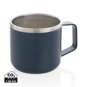 Stainless steel campingmugg Blå