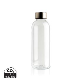Läckagesäker vattenflaska med metallock Transparent