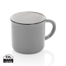 Keramikmugg vintage 280 ml Grå