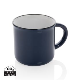 Keramikmugg vintage 280 ml marin