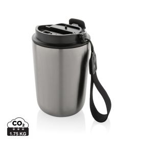 Cuppa vakuummugg med logoband RCS re-steel Silver